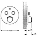 Grohe SmartControl Смеситель скрытого монтажа, хром (29145000)