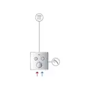 Смеситель для ванны/душа на 2 выхода Grohe SmartControl (цвет - хром) (29148000) фото 4 Aquada.com.ua