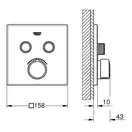 Grohe SmartControl Смеситель скрытый, хром (29148000)