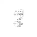 Grohe BauClassic Смеситель для душа, хром (32867000)