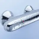 Смеситель для душа Grohe Grohtherm DN 15 (цвет - хром) с душевым гарнитуром (34151003) фото 5 Aquada.com.ua