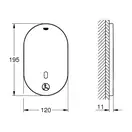 Grohe Eurosmart Cosmopolitan Смеситель для душа, хром (36415000)