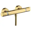Термостат для душа Hansgrohe Ecostat Comfort (цвет - полированное золото) (13116990) фото 1 Aquada.com.ua