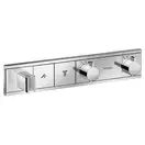 Термостат, скрытого монтажа, на 2 потребителя Hansgrohe RainSelect (цвет - хром) (15355000) фото 1 Aquada.com.ua