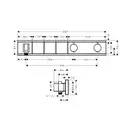 Термостат Hansgrohe RainSelect (15356600)