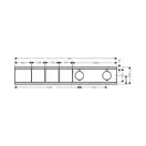 Hansgrohe RainSelect Термостат прихованого монтажу (15381000)