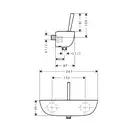 Hansgrohe PuraVida Смеситель для душа, однорычажный (15672000)