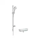 Душевой набор Hansgrohe Ecostat Select/Raindance E120 3jet, хром (27039000) фото 1 Aquada.com.ua