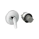 Смеситель для душа в комплекте со скрытой частью Hansgrohe Novus (цвет - хром) (71068000+13620180) фото 1 Aquada.com.ua