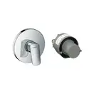 HANSGROHE Смеситель для душа, однорычажный, СМ, хром Logis (71666000) фото 1 Aquada.com.ua