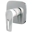 Смеситель для душа Imprese Podzima Breclav white (цвет - хром/белый) (VR-15245WZ) фото 1 Aquada.com.ua