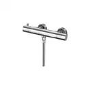 Смеситель для душа с термостатом Paffoni Light (цвет - хром) (LIQ168CR) фото 1 Aquada.com.ua