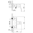 Смеситель для душа Primera Soft (цвет - хром) (10140025) фото 2 Aquada.com.ua
