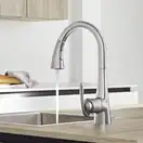 GROHE Сенсорний одноважільний змішувач для мийки Zedra Touch  (30219001) фото 4 Aquada.com.ua