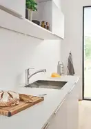 Смеситель для кухни Grohe Eurosmart (цвет - суперсталь) (30305DC0) фото 12 Aquada.com.ua