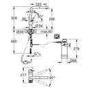 Комплект змішувача для кухні із фільтром Grohe Blue Pure (30382000)