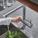 Комплект змішувача для кухні із фільтром Grohe Blue Pure (30382000)