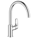 Смеситель для кухни Grohe Bau Flow (цвет - хром) (31230001) фото 1 Aquada.com.ua