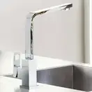 Смеситель для кухни, с поворотным изливом Eurocube Grohe (цвет - хром) (31255000) фото 4 Aquada.com.ua