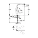 Grohe Eurocube Змішувач для кухні, хром (31255000)