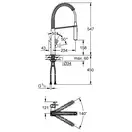 Grohe Eurocube Змішувач для кухні, хром (31395000)