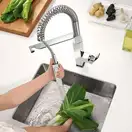 GROHE Смеситель для кухни, однорычажный Eurocube  (31395DC0) (31395DC0) фото 3 Aquada.com.ua