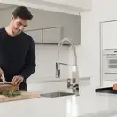 Grohe Eurocube Змішувач для кухні, SuperSteel (31395DC0)