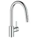 GROHE Смеситель однорычажный для мойки, хром Eurosmart Cosmopolitan (31481001) фото 1 Aquada.com.ua