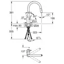 Смеситель для кухни Grohe Concetto (цвет - хром) (31483002) фото 4 Aquada.com.ua