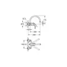 GROHE Смеситель для кухни, однорычажный Eurosmart  (32482002) фото 2 Aquada.com.ua