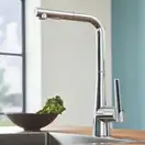Змішувач для кухні з висувним виливом Grohe Zedra (32553002)