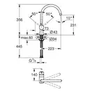 Grohe Minta Смеситель для кухни, хром (32917000)