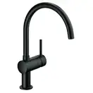 Змішувач кухонний одноважільний GROHE Minta, чорний (32917KS0)
