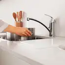 Змішувач для кухні Grohe Eurosmart, хром (33281002)