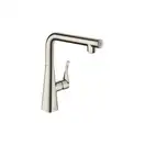 Смеситель для кухни, однорычажный Hansgrohe Metris Select (цвет - сталь) (14847800) фото 1 Aquada.com.ua