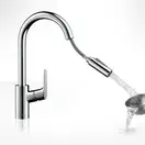 Hansgrohe Focus 240 Смеситель для кухни, черный матовый (31815670)