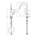 Hansgrohe Focus 240 Смеситель для кухни, черный матовый (31815670)