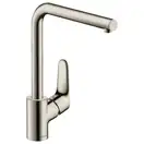 Смеситель для кухни Hansgrohe Focus 280 (цвет - сталь) (31817800) фото 1 Aquada.com.ua