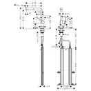 Смеситель для кухни Hansgrohe Talis M54 270 (цвет - нержавеющая сталь), с вытяжным изливом (72809800) фото 5 Aquada.com.ua