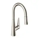 Смеситель для кухни, однорычажный Hansgrohe Talis S (цвет - сталь) (72813800) фото 1 Aquada.com.ua
