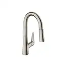 Смеситель для кухни, однорычажный Hansgrohe Talis S (цвет - сталь) (72815800) фото 1 Aquada.com.ua