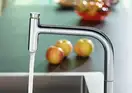 Смеситель для кухни Hansgrohe Metris Select 200 1jet, sBox (цвет - хром), с вытяжным душем (73804000) фото 7 Aquada.com.ua