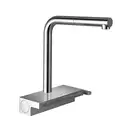 Смеситель для кухни Hansgrohe Aquno Select 250 2jet, sBox (цвет - хром), с вытяжным душем (73830000) фото 1 Aquada.com.ua