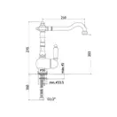 Кухонный смеситель Paffoni Belinda (FME181CR)