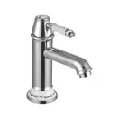 Смеситель для раковины Devit Charlestone Ceramic (цвет - хром/керамика белая), с донным клапаном (34511142) фото 1 Aquada.com.ua