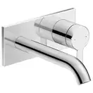 Смеситель для раковины настенный Duravit C.1 (цвет - хром), излив 174 мм (C11070003010) фото 1 Aquada.com.ua