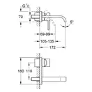 Змішувач для умивальника Grohe Allure S-Size (19309000)