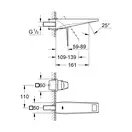 Змішувач для раковини Grohe Allure Brilliant S-Size (19781000)