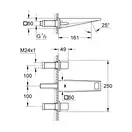 Змішувач для раковини Grohe Allure Brilliant S-Size (20346000)