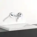 Змішувач для умивальника Grohe BauEdge, хром (20474000)